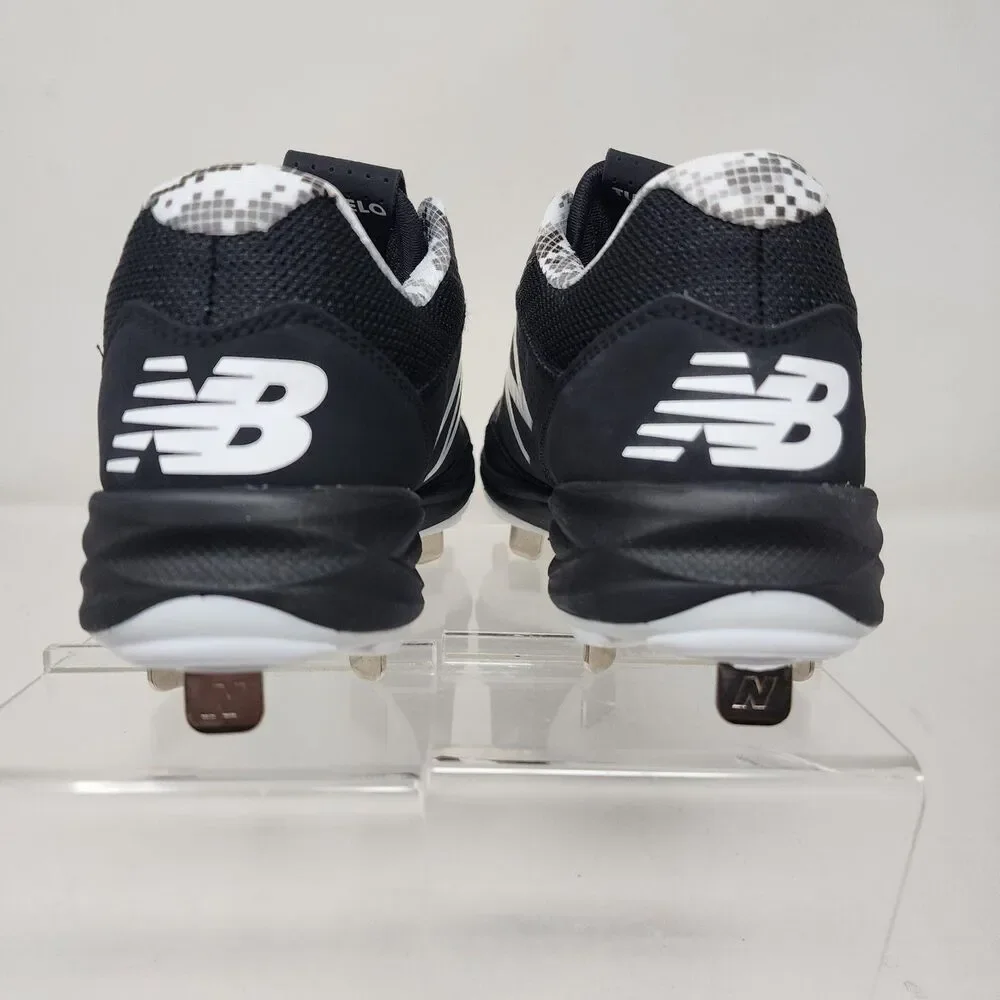 New Balance Shoes Mens Size 7 Black Low Top Metal Baseball Cleats TUPELOK1